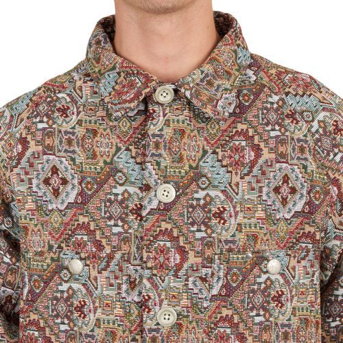 vans vault x nigel cabourn mn vault nigel jacquard jacket multi 137869