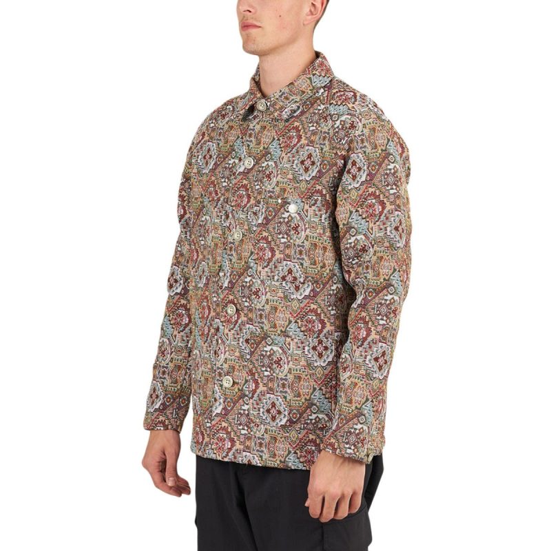 vans vault x nigel cabourn mn vault nigel jacquard jacket multi 282097