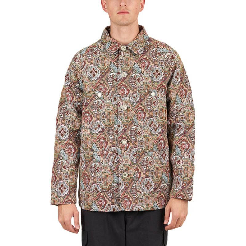 vans vault x nigel cabourn mn vault nigel jacquard jacket multi 454741