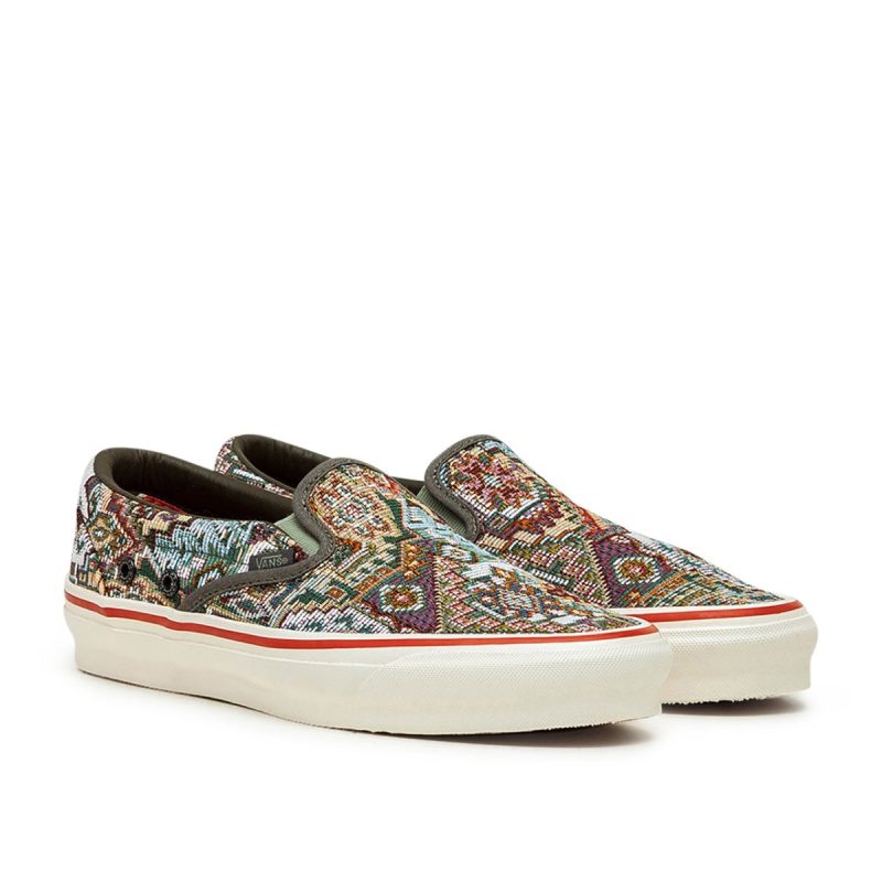 vans vault x nigel cabourn ua og classic slip on lx multi 337031