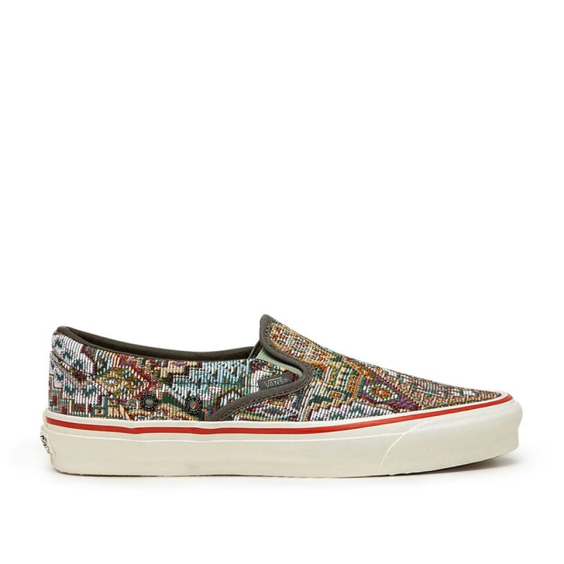 vans vault x nigel cabourn ua og classic slip on lx multi 353086