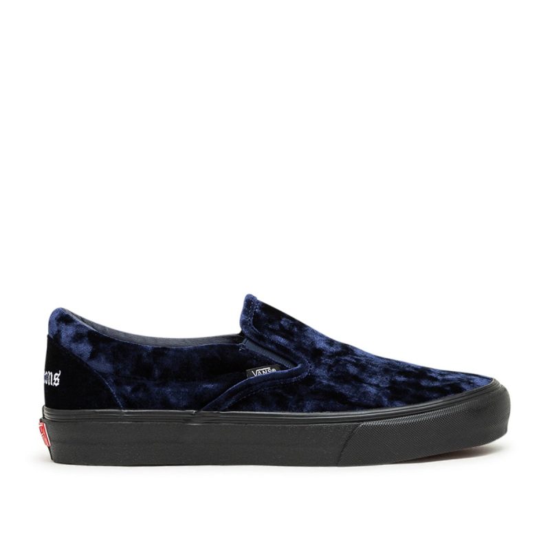 vans vault x noon goons classic slip on lx schwarz blau 435147