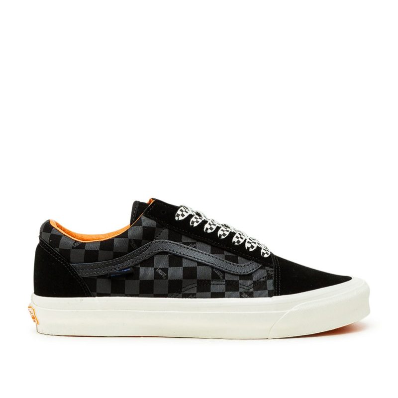 vans vault x porter by yoshida og old skool lx schwarz orange 767761