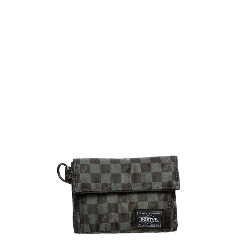 vans vault x porter by yoshida wallet olive schwarz 678908