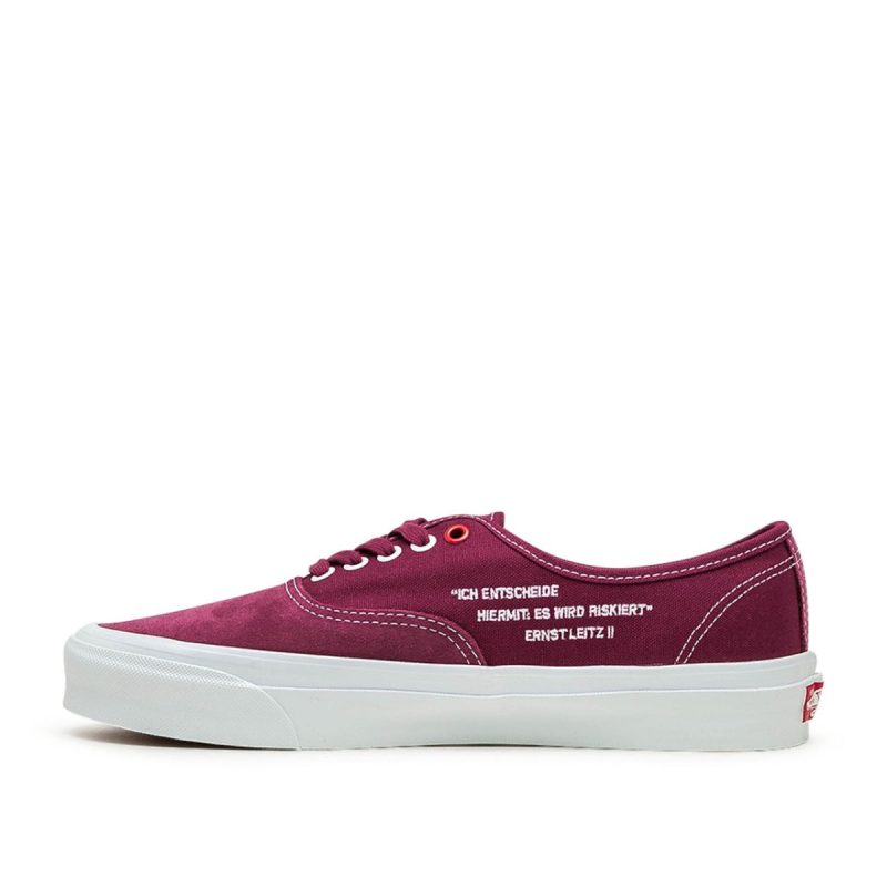 vans vault x ray barbee og authentic lx rot 283687