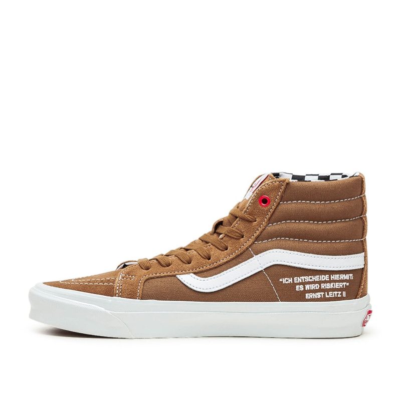 vans vault x ray barbee og sk8 hi lx braun 948187