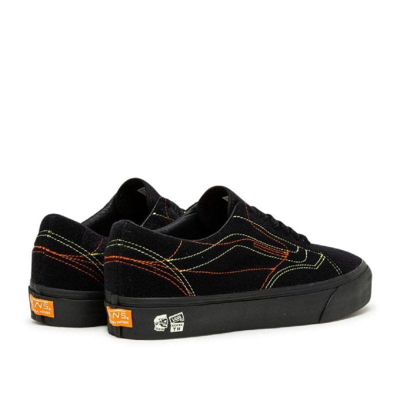 vans vault x taka hayashi diy low lx schwarz multi 303586