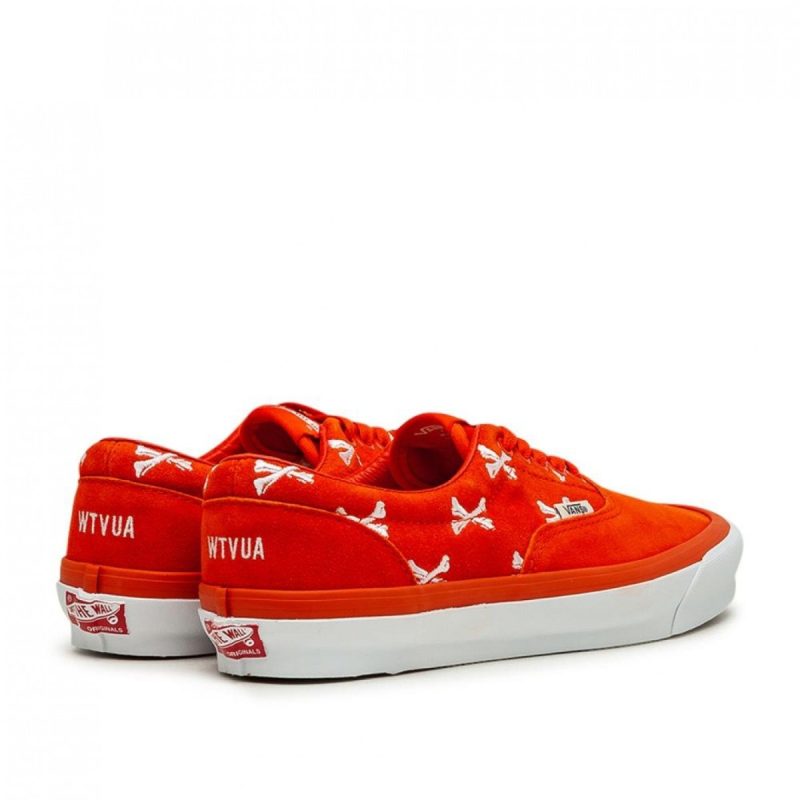 vans vault x wtaps og era lx orange weiss 815593