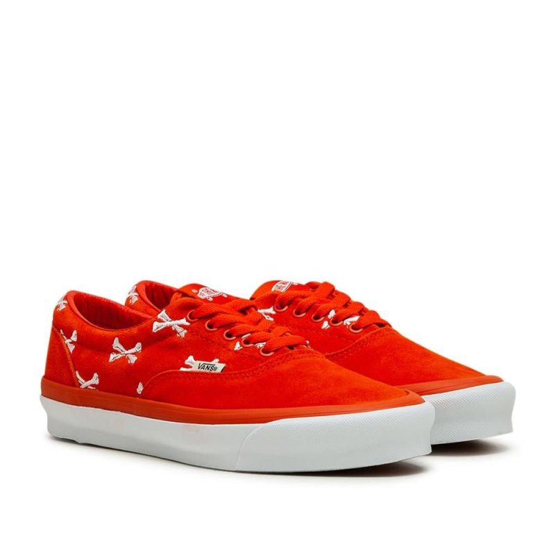 vans vault x wtaps og era lx orange weiss 889644