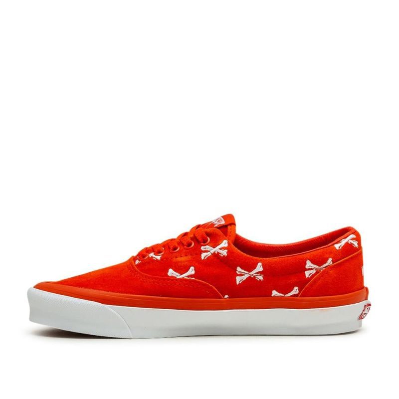 vans vault x wtaps og era lx orange weiss 929152