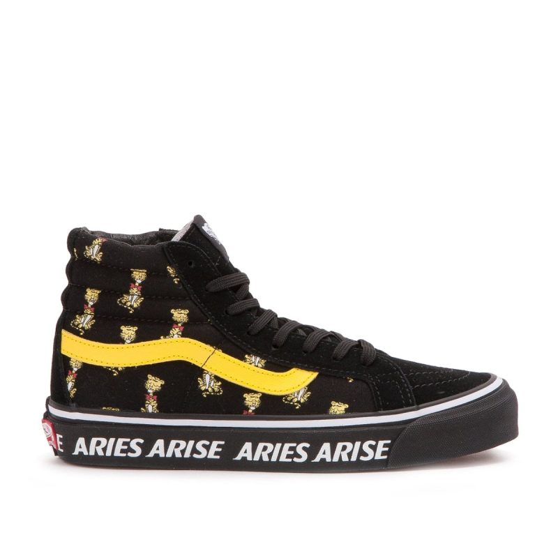 vans x aries og sk8 hi lx schwarz 216833