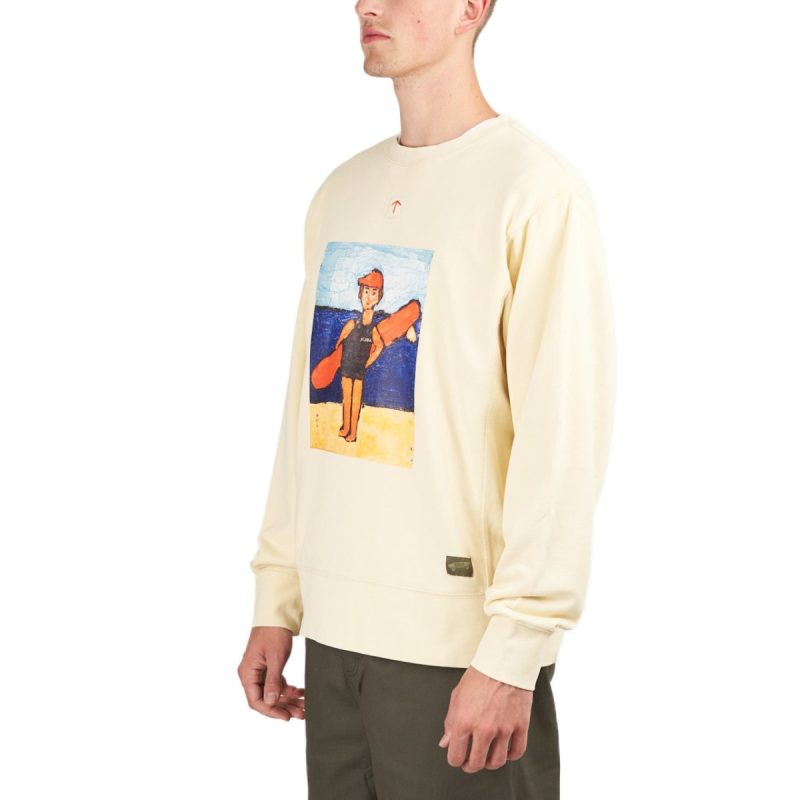 vans x nigel cabourn crewneck sand 792579