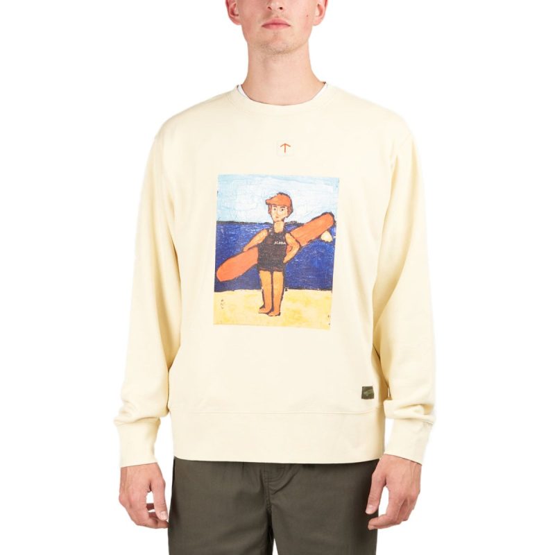 vans x nigel cabourn crewneck sand 824813