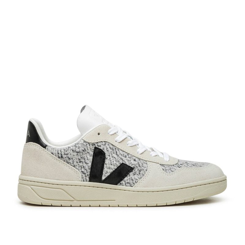 veja pack man v 10 flannel snow black weiss schwarz 140260