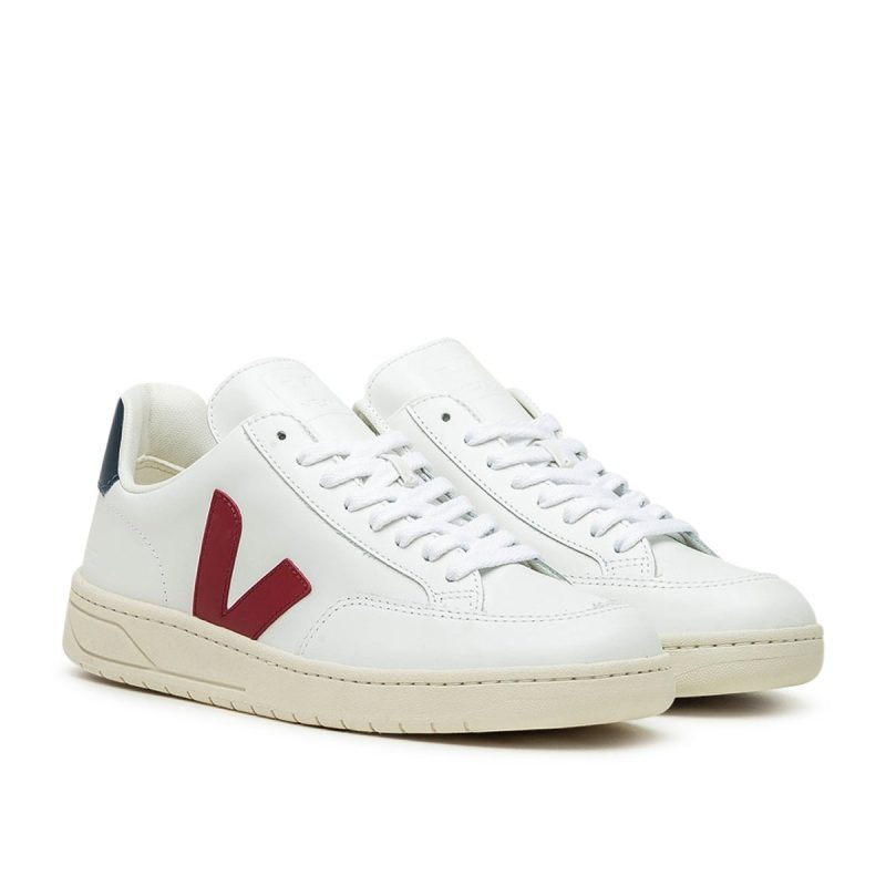 veja pack man v 12 leather extra weiss rot 771421