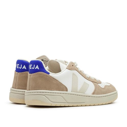 veja v 10 chromefree leather weiss beige 217174