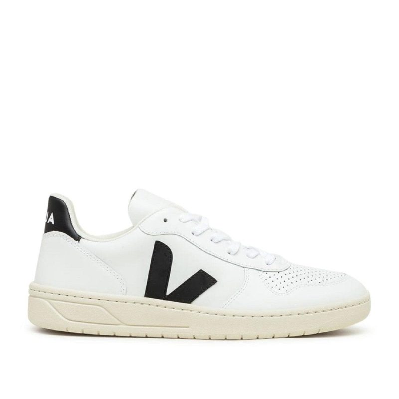 veja v 10 leather weiss schwarz 461871